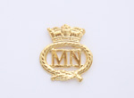 Merchant Navy Officers Collar Badge