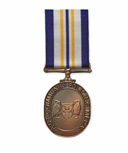 A.C.T Community Policing Medal