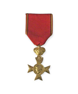 Belgium King Albert Veterans Cross 1909-1934