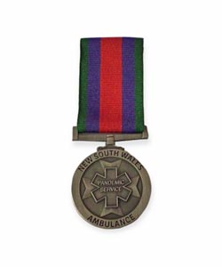 NSW Ambulance Pandemic Medal